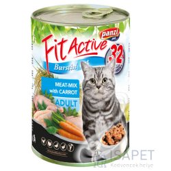 FitActive Cat Adult Meat-Mix konzerv 415g