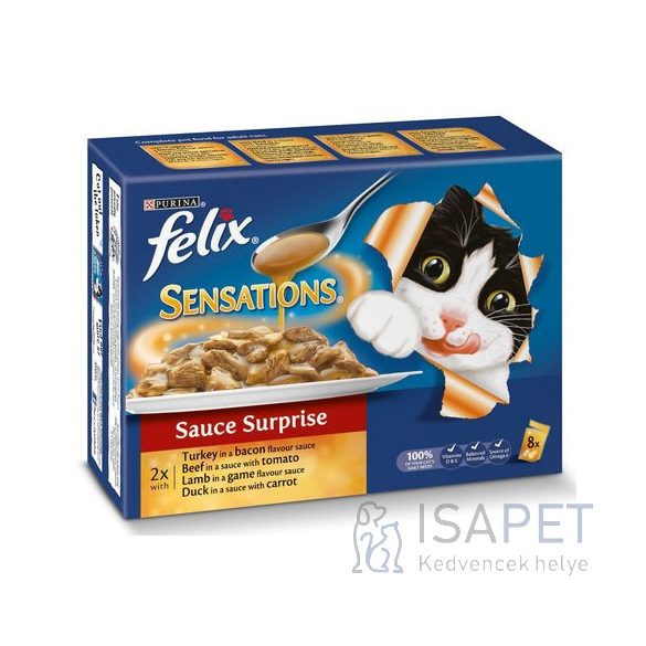Felix Sensations vegyes szószos válogatás - Multipack (12 x 100 g)