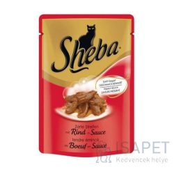 Sheba marhahúsos macskaeledel alutasakban 12x85g