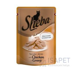 Sheba csirkehúsos macskaeledel alutasakban 12x85 g