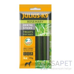 JULIUS K-9 Dental Sticks - jutalomfalat (rozmaringgal) kutyák részére (70g)